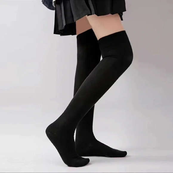 1 LEFT! Women's Thigh High Socks - Picture 3 of 8